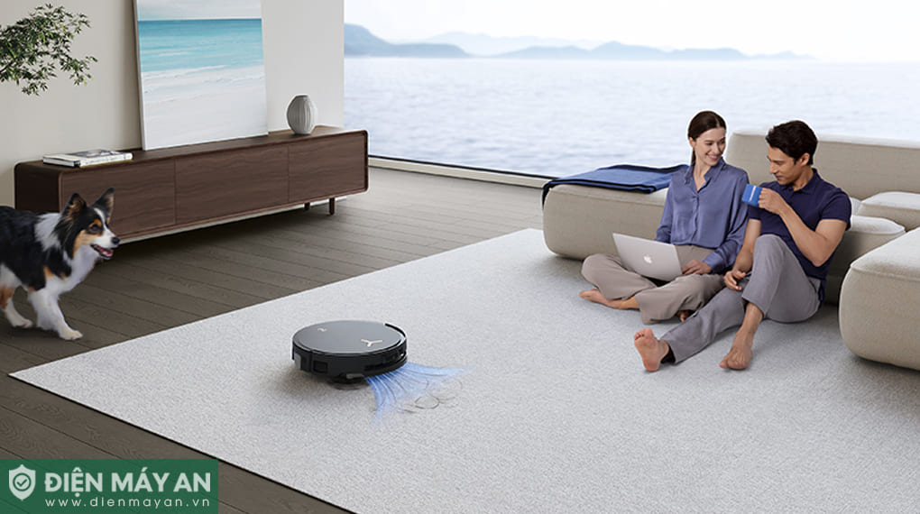 Robot hút bụi lau nhà Ecovacs Deebot X8 Pro Omni Auto Water Kit - Tự động cấp xả nước